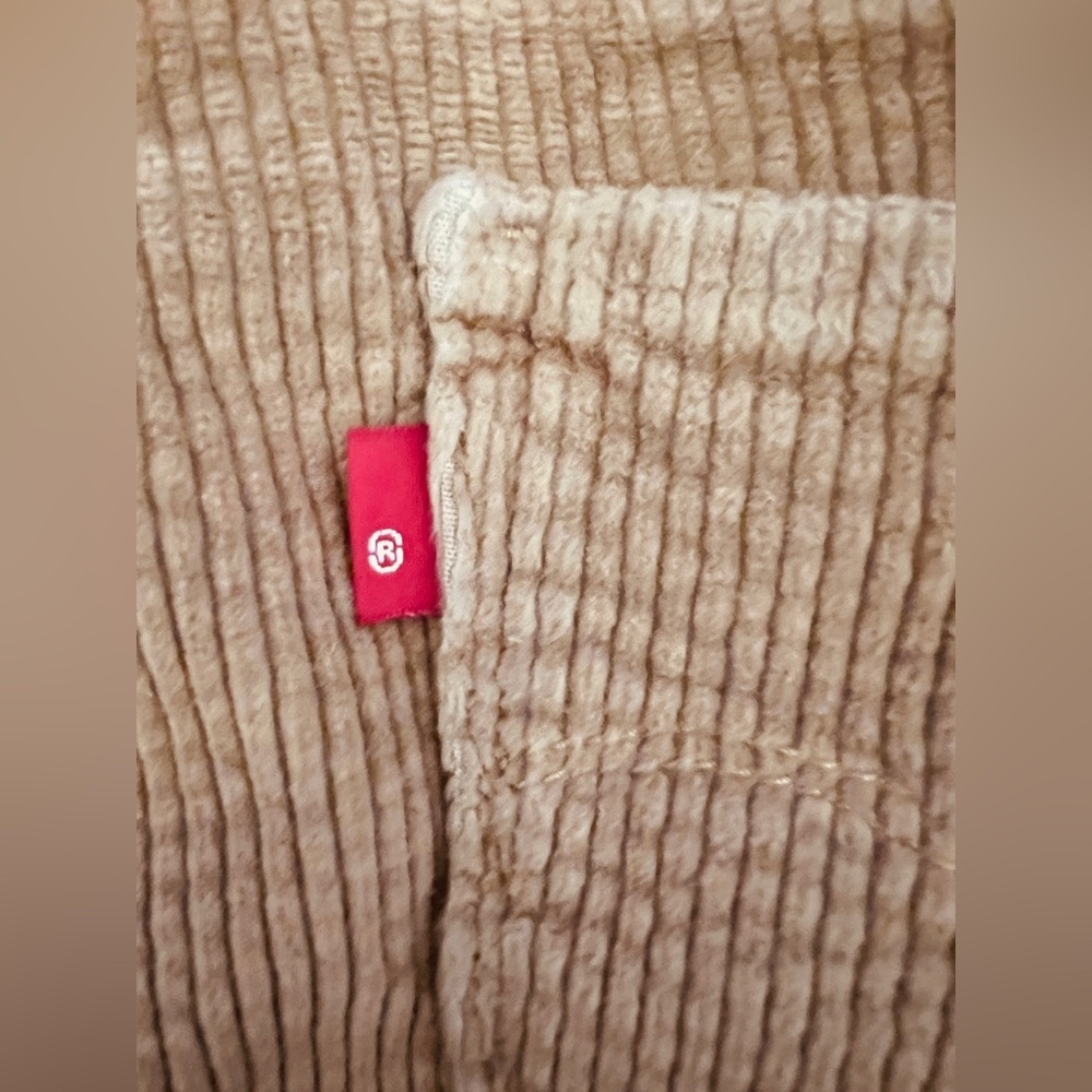 Levi's  corduroy Straight Leg Tan Jeans - Picture 4 of 7